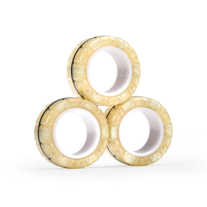 Magnetic Fingertip Rings Set