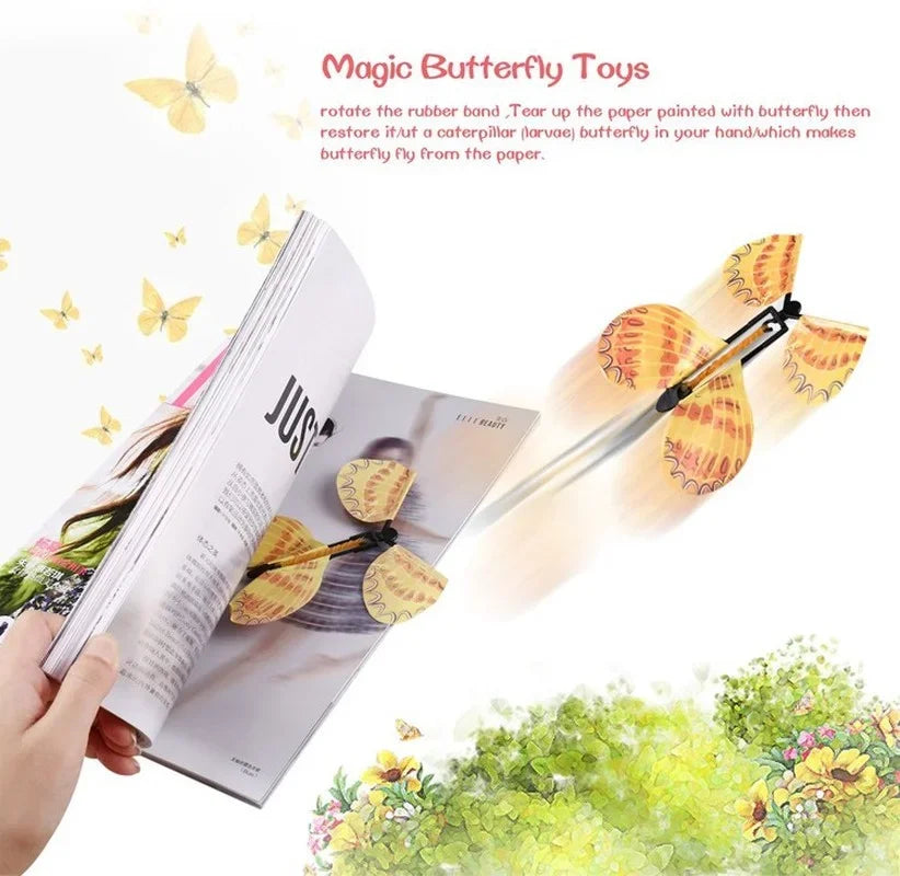 Magic Flying Butterfly Cards