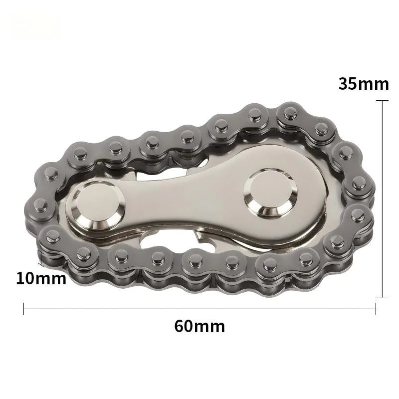 Bike Chain Fidget Spinner