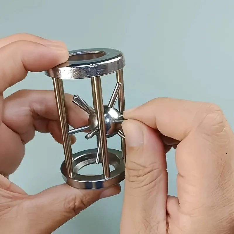 Steel Cage Puzzle Challenge