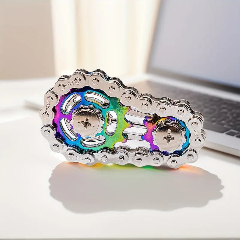 Bike Chain Fidget Spinner