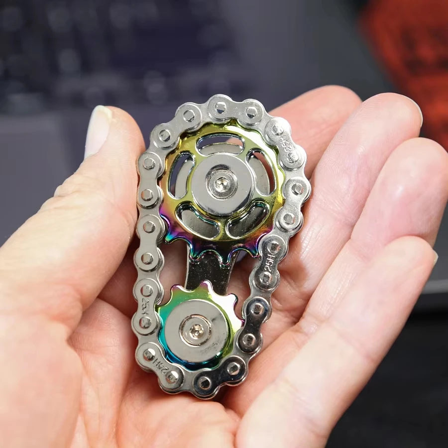 Bike Chain Fidget Spinner