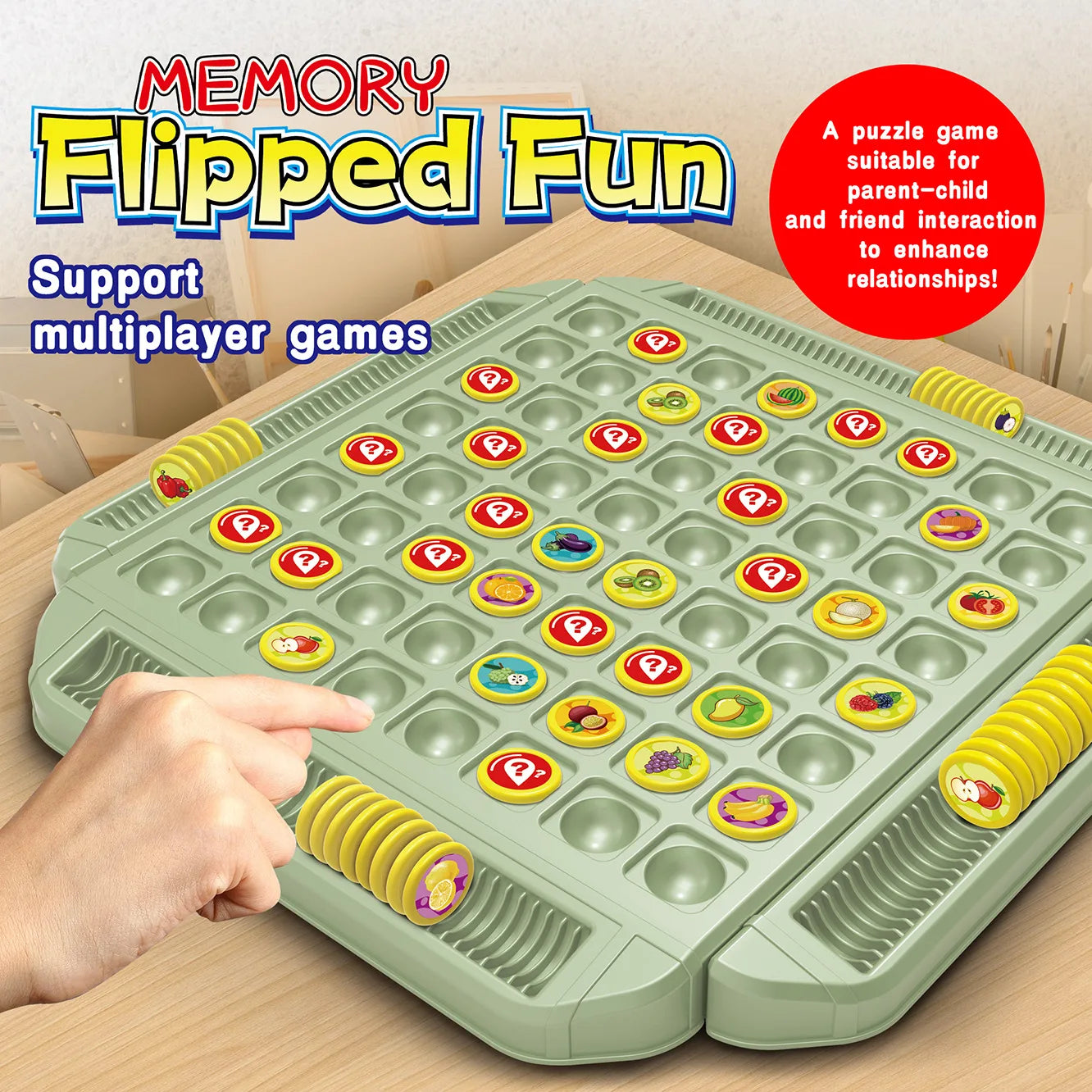 Fruit Flip Memory Chess