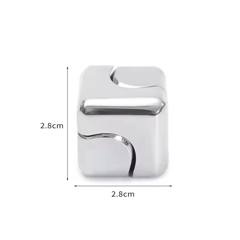Metal Cube Gyro Spinner