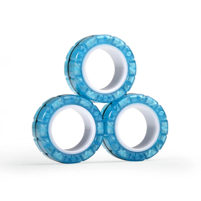 Magnetic Fingertip Rings Set