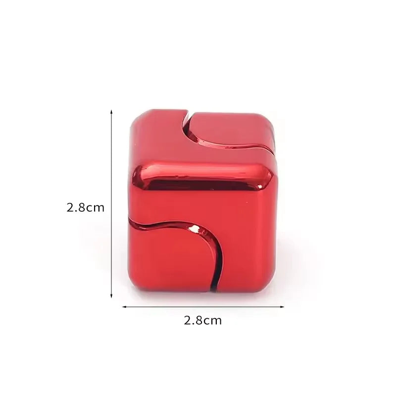 Metal Cube Gyro Spinner
