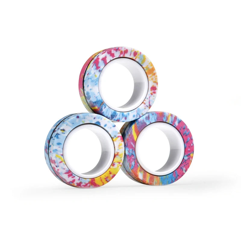 Magnetic Fingertip Rings Set