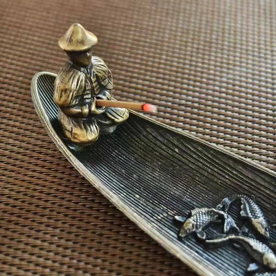 Wooden Incense Holder