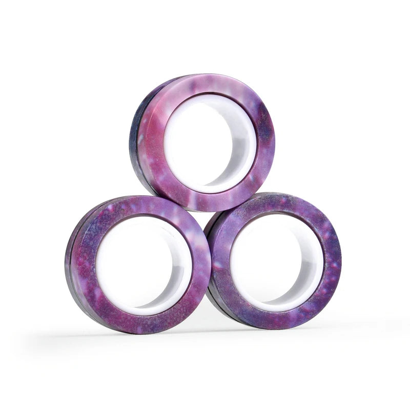 Magnetic Fingertip Rings Set