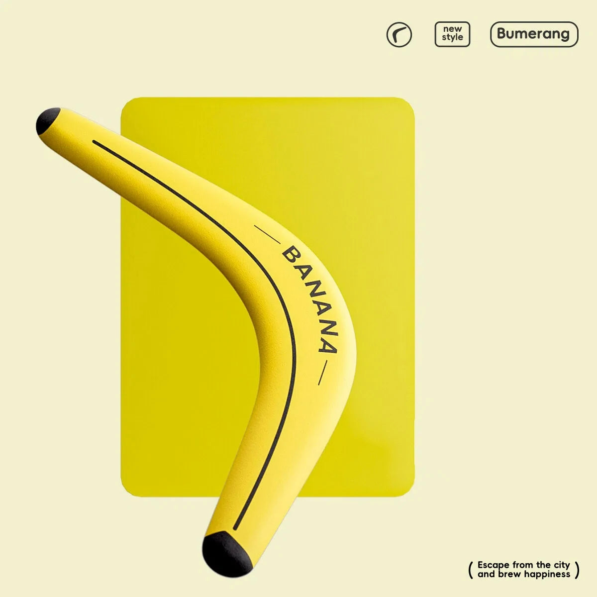 Banana Boomerang Disc