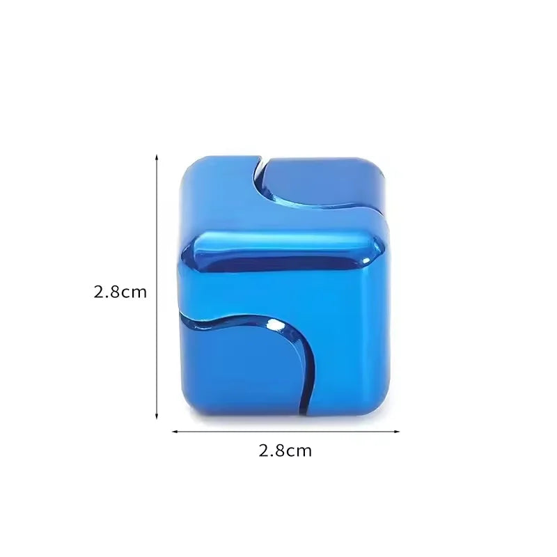 Metal Cube Gyro Spinner