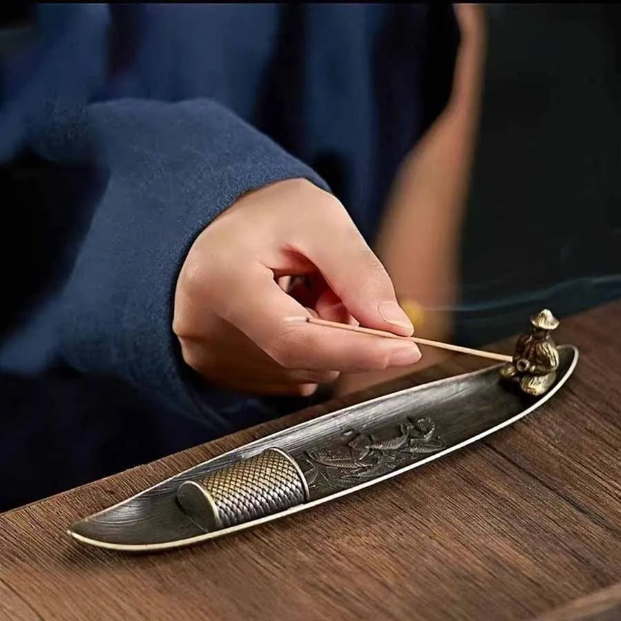 Wooden Incense Holder