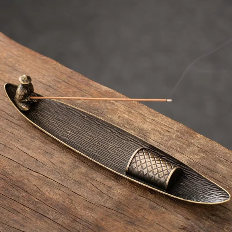 Wooden Incense Holder