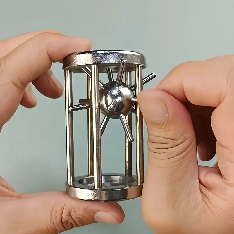 Steel Cage Puzzle Challenge