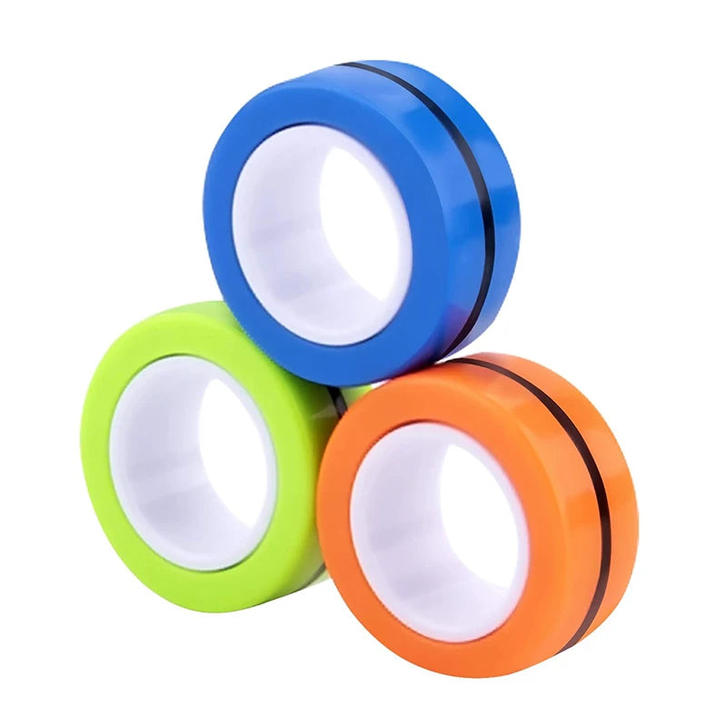 Magnetic Fingertip Rings Set