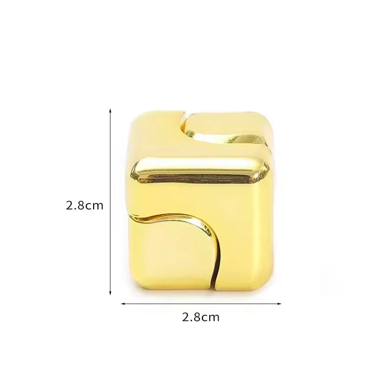 Metal Cube Gyro Spinner