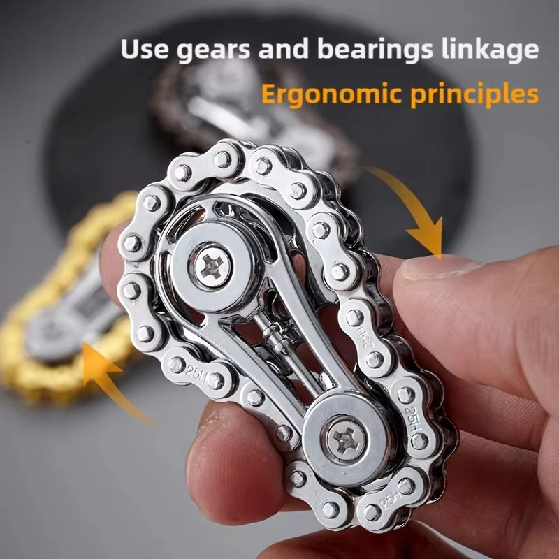 Bike Chain Fidget Spinner