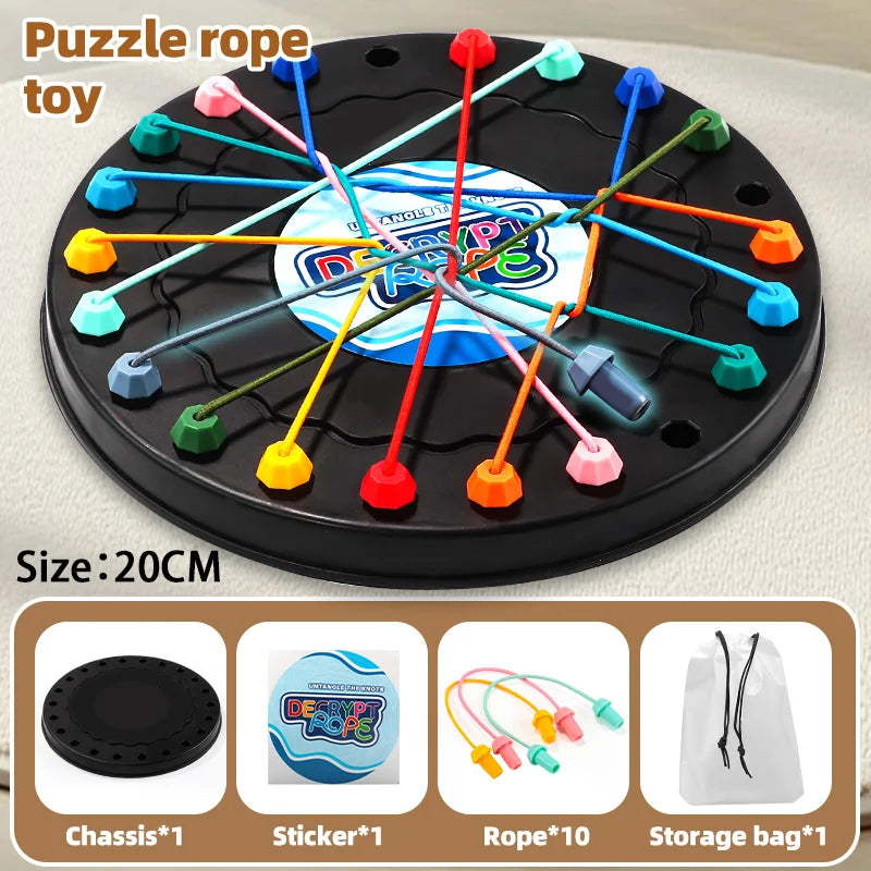 Rope Knot Logic Puzzle