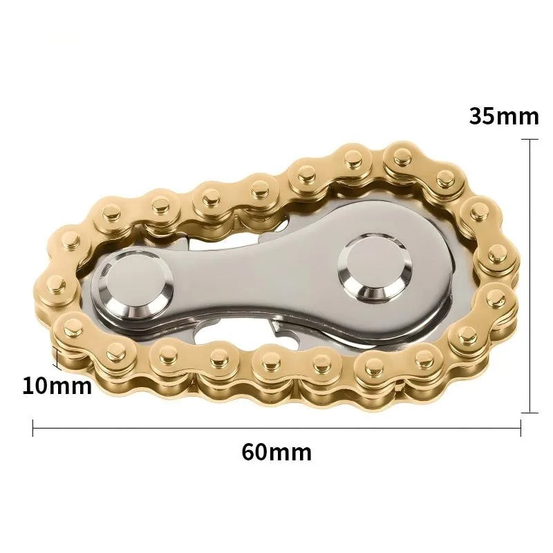 Bike Chain Fidget Spinner
