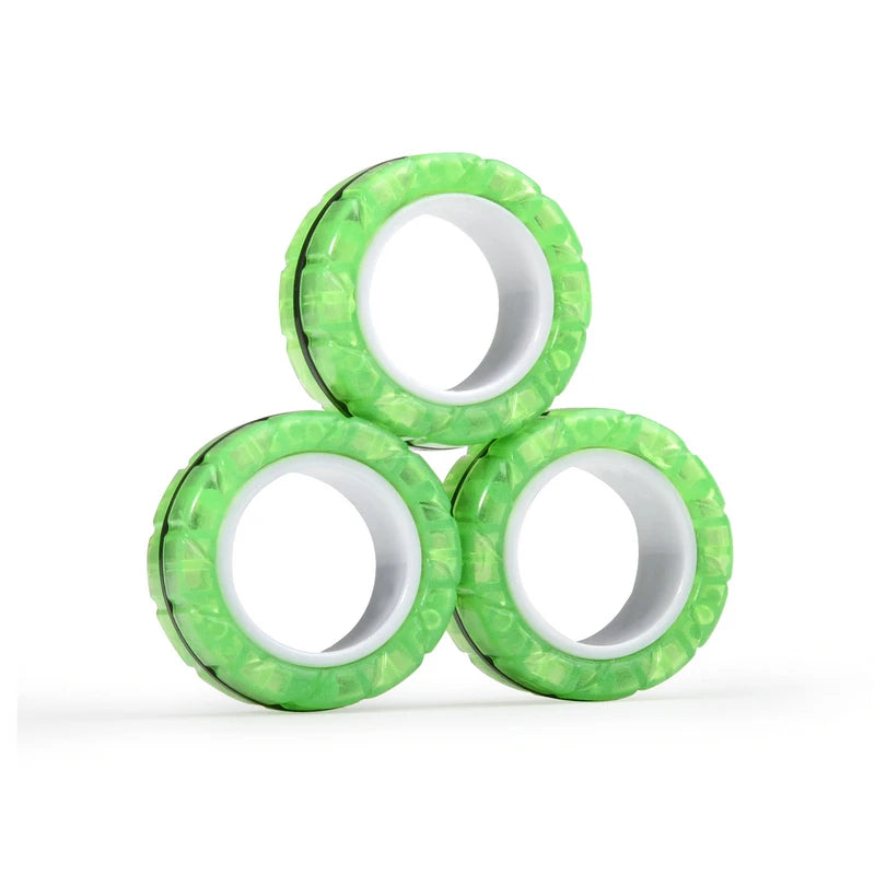 Magnetic Fingertip Rings Set
