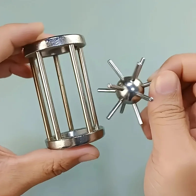 Steel Cage Puzzle Challenge