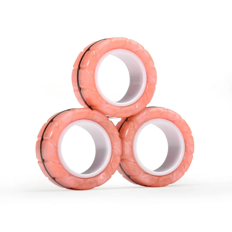 Magnetic Fingertip Rings Set